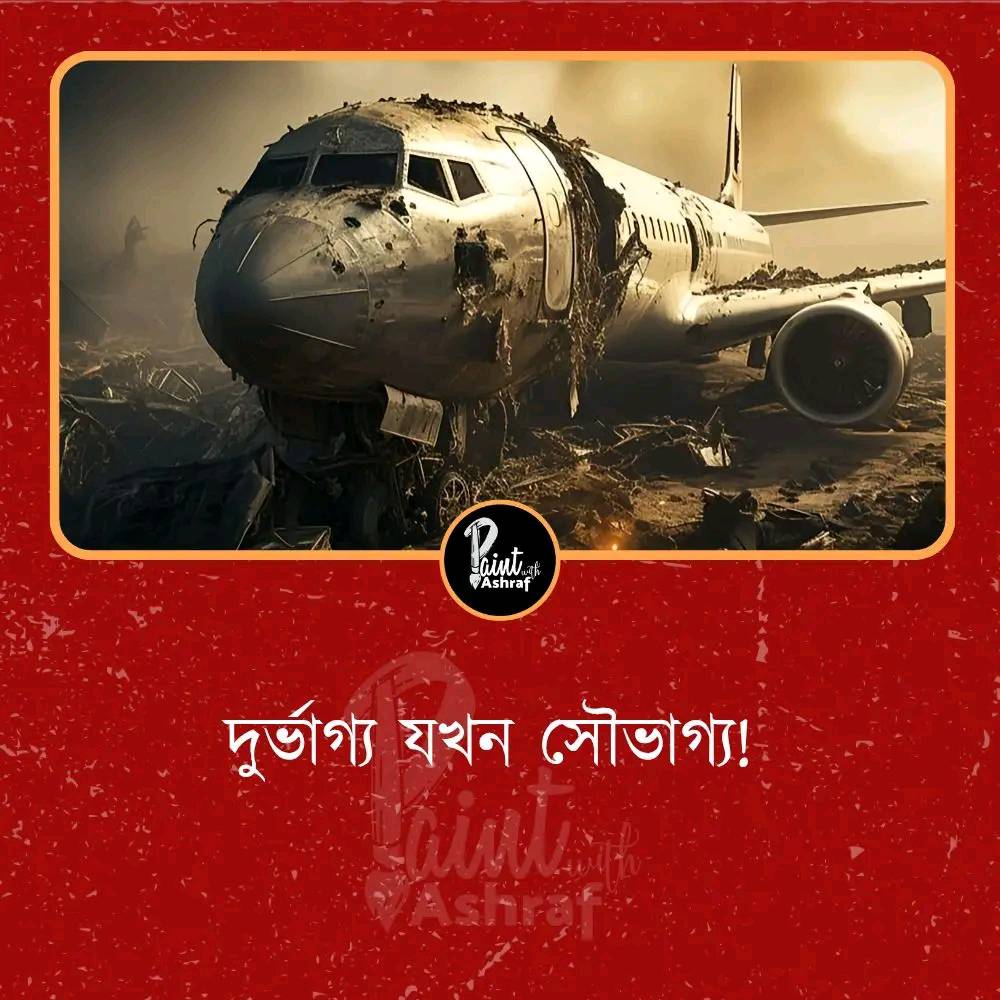 দুর্ভাগ্যই যখন সৌভাগ্য । ১৩ জুন ২০২৫